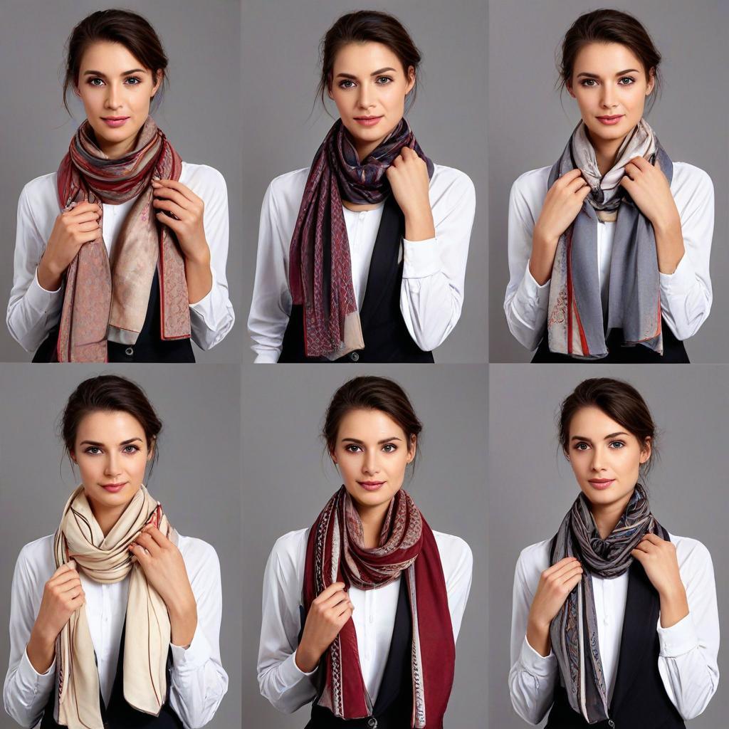 How to Wear a Long Rectangular Scarf