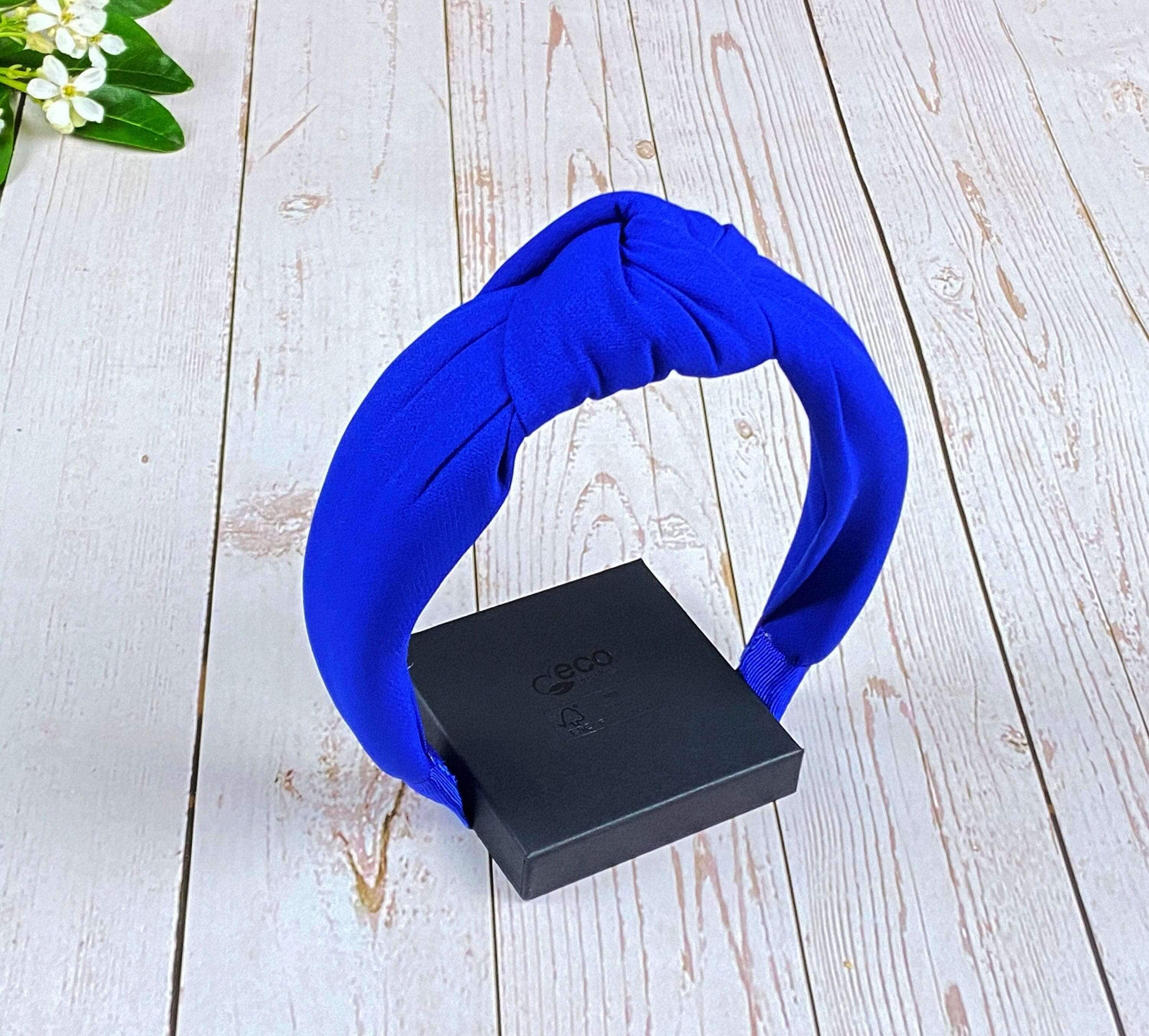 Another popular headband is the Alice band. It's made from soft and lightweight Viscose Crepe, making it perfect for all types of hair.