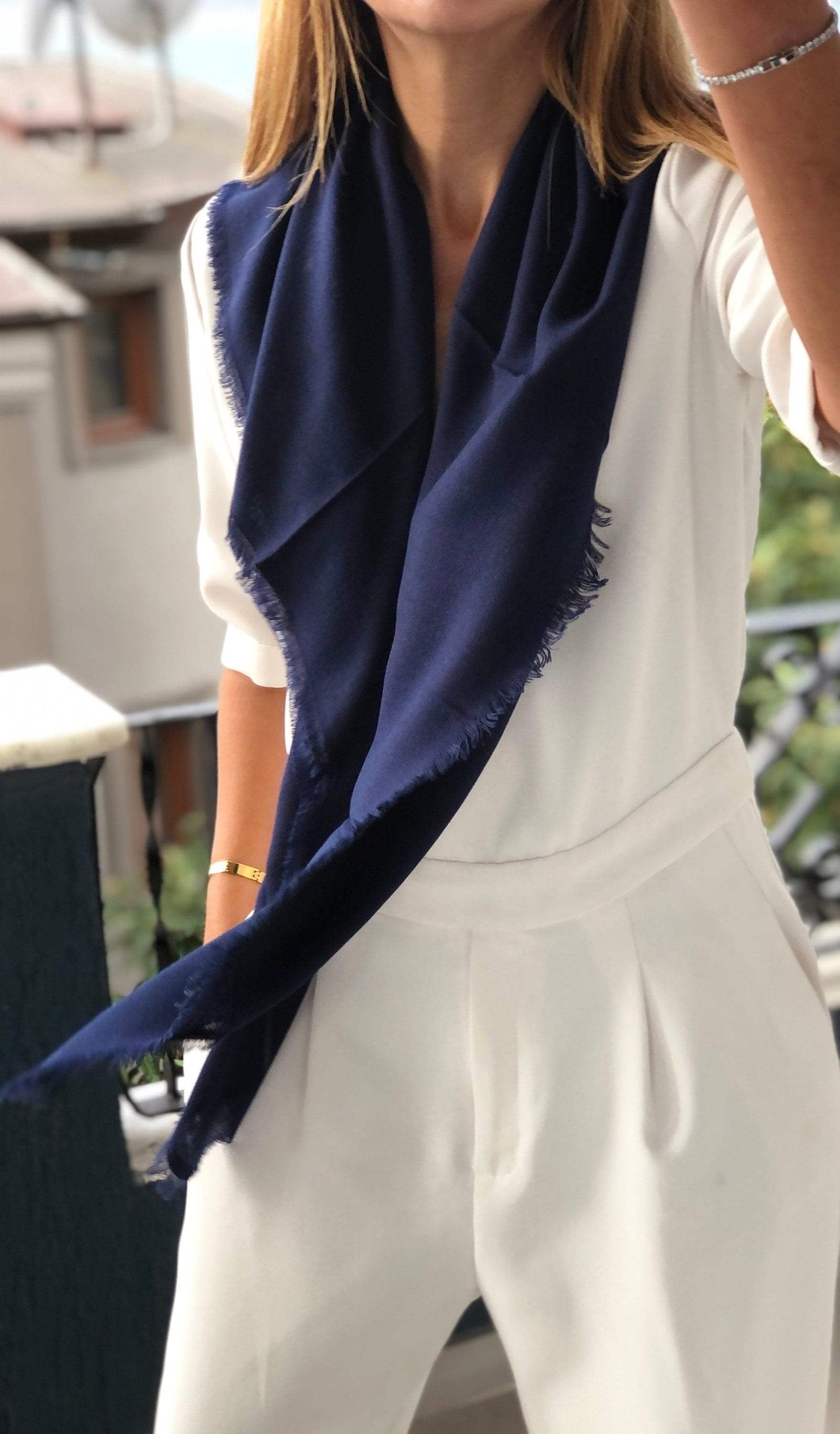 Find the perfect gift for your loved one this season with our range of hand-painted scarves! These accessories are perfect for women of all ages and can be styled in a variety of ways to suit everyone's taste.