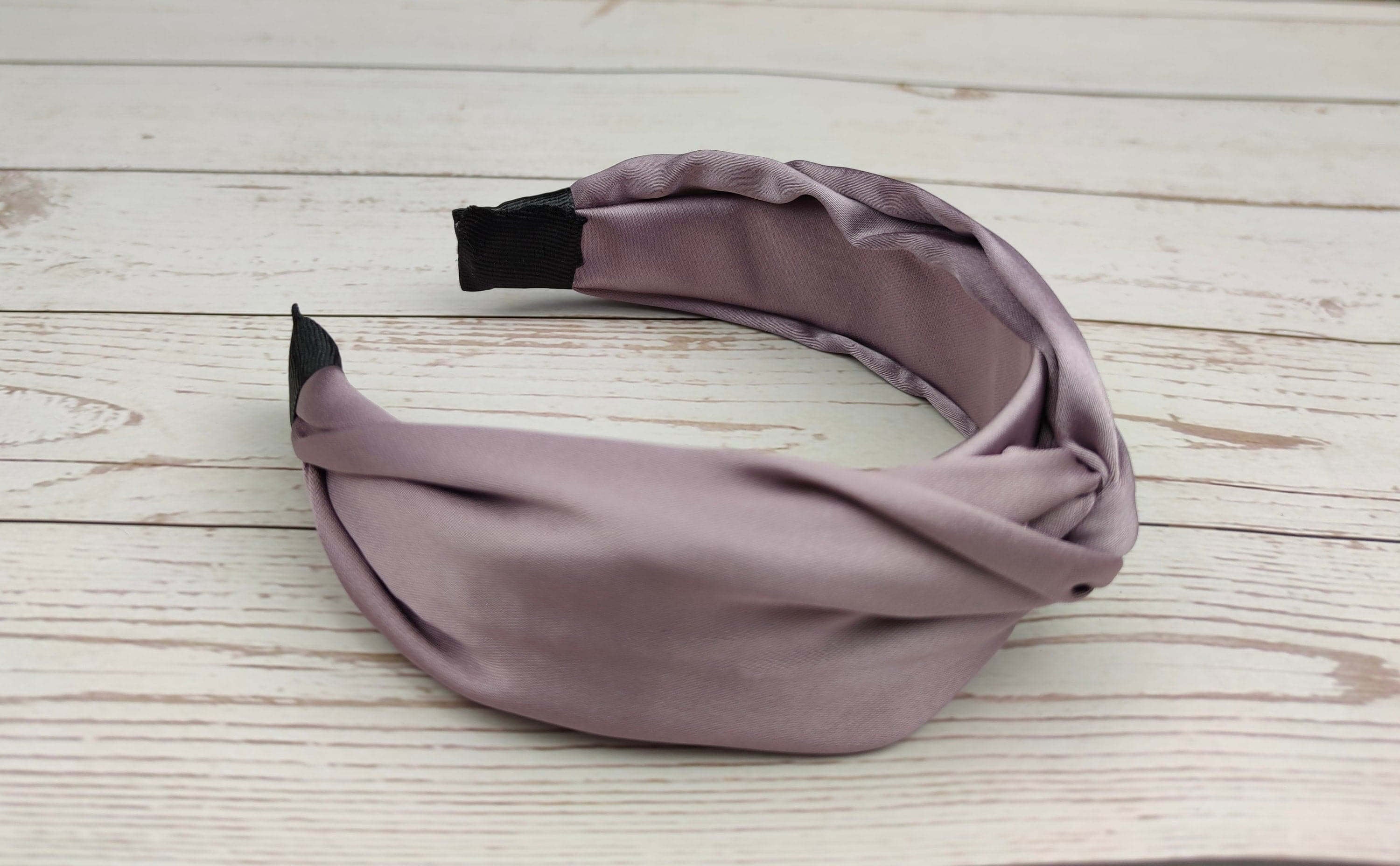Non-padded Lilac Headband: Made without padding, this headband is comfortable to wear all day long.