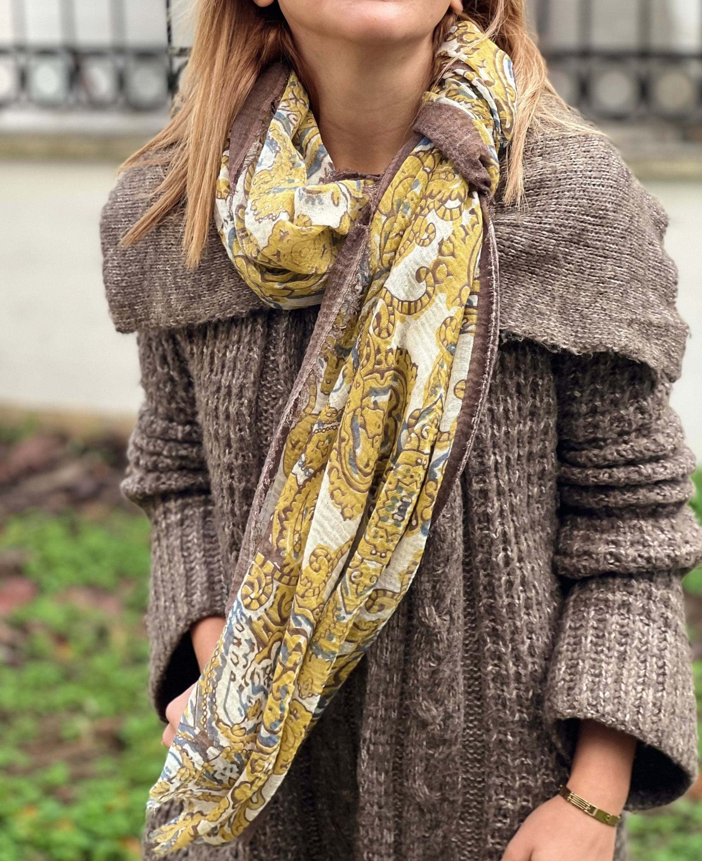 Need a Spring Summer Scarf but don't know where to start? Our collection features all the latest trends in printed scarves, from delicate flowers to bold graphics. Find the perfect design for you and layer it up for some extra warmth this season.