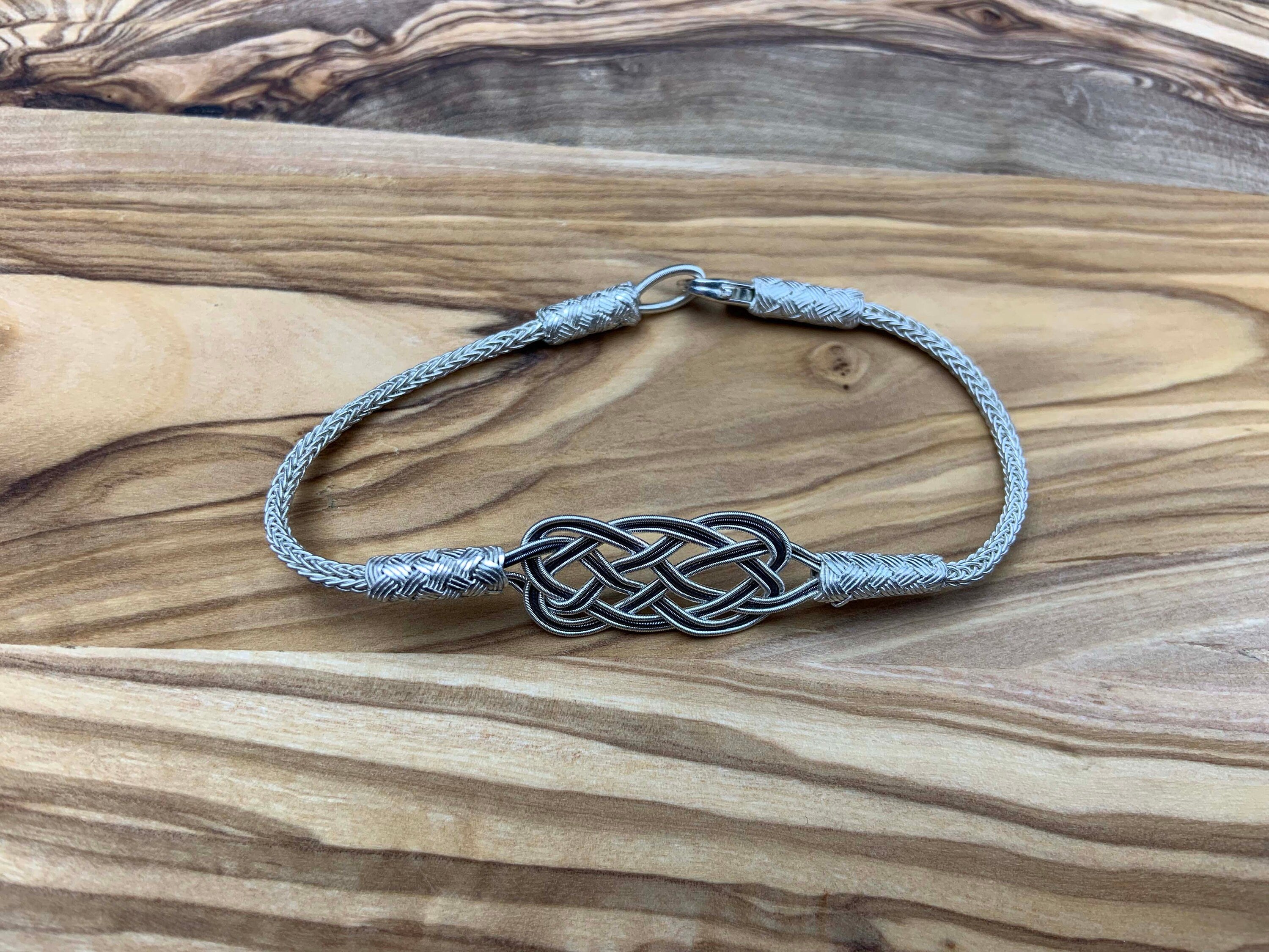 Silver Braided Band