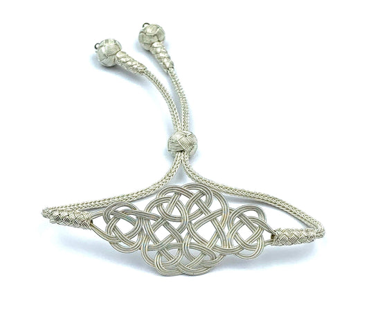 Handcrafted Celtic Knot Braided Adjustable Bracelet