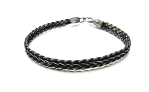 Stylish BRAIDED BRACELET, Silver Bracelet, Christmas's Gift available at Moyoni Design