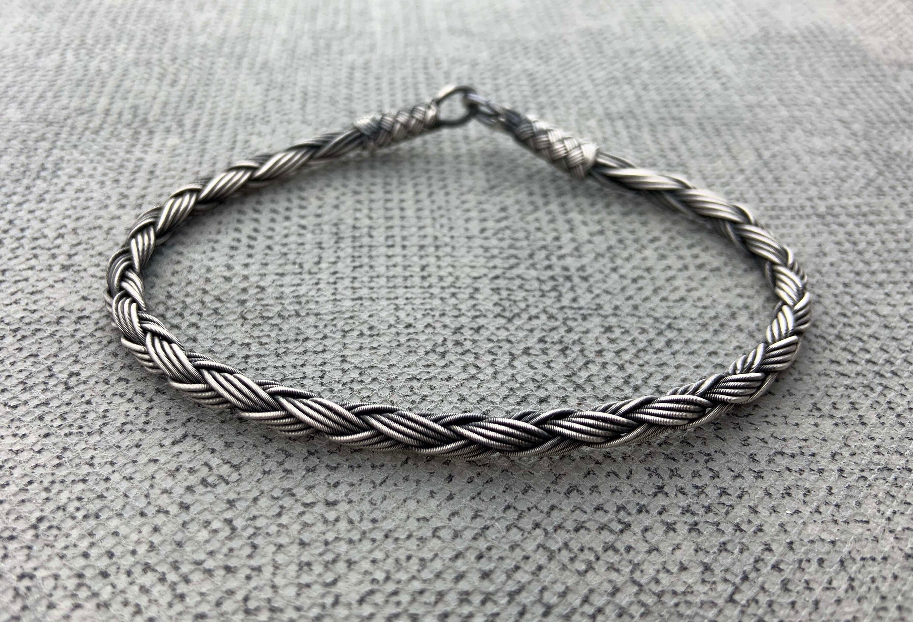 Charming Best Gifts for Men, Handmade Silver Bracelet, Silver Bead Bracelet, Birthday Gift for Boyfriend, Chain Bracelet available at Moyoni Design