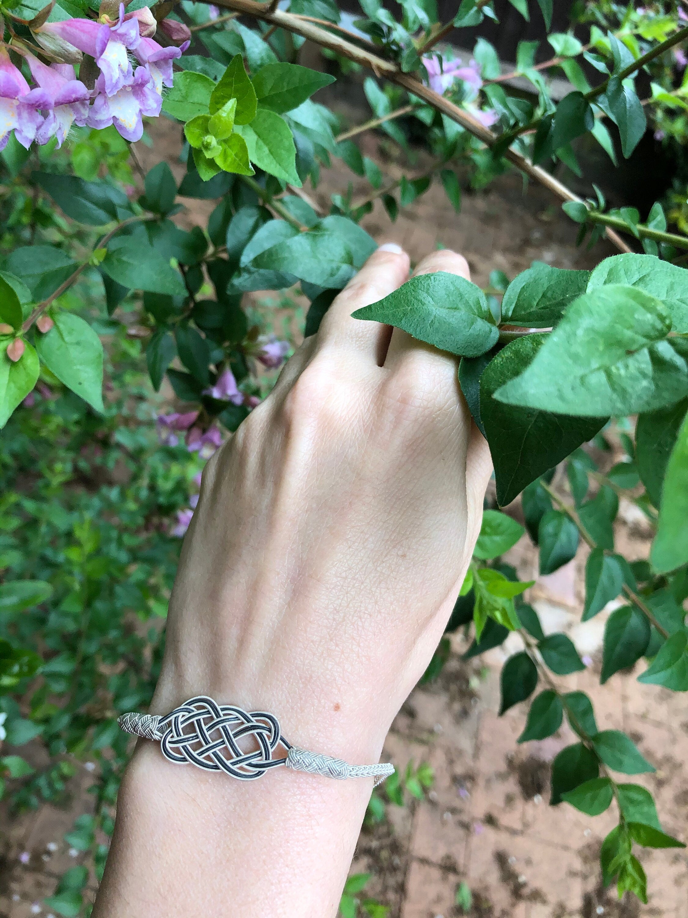 Silver Braided Band