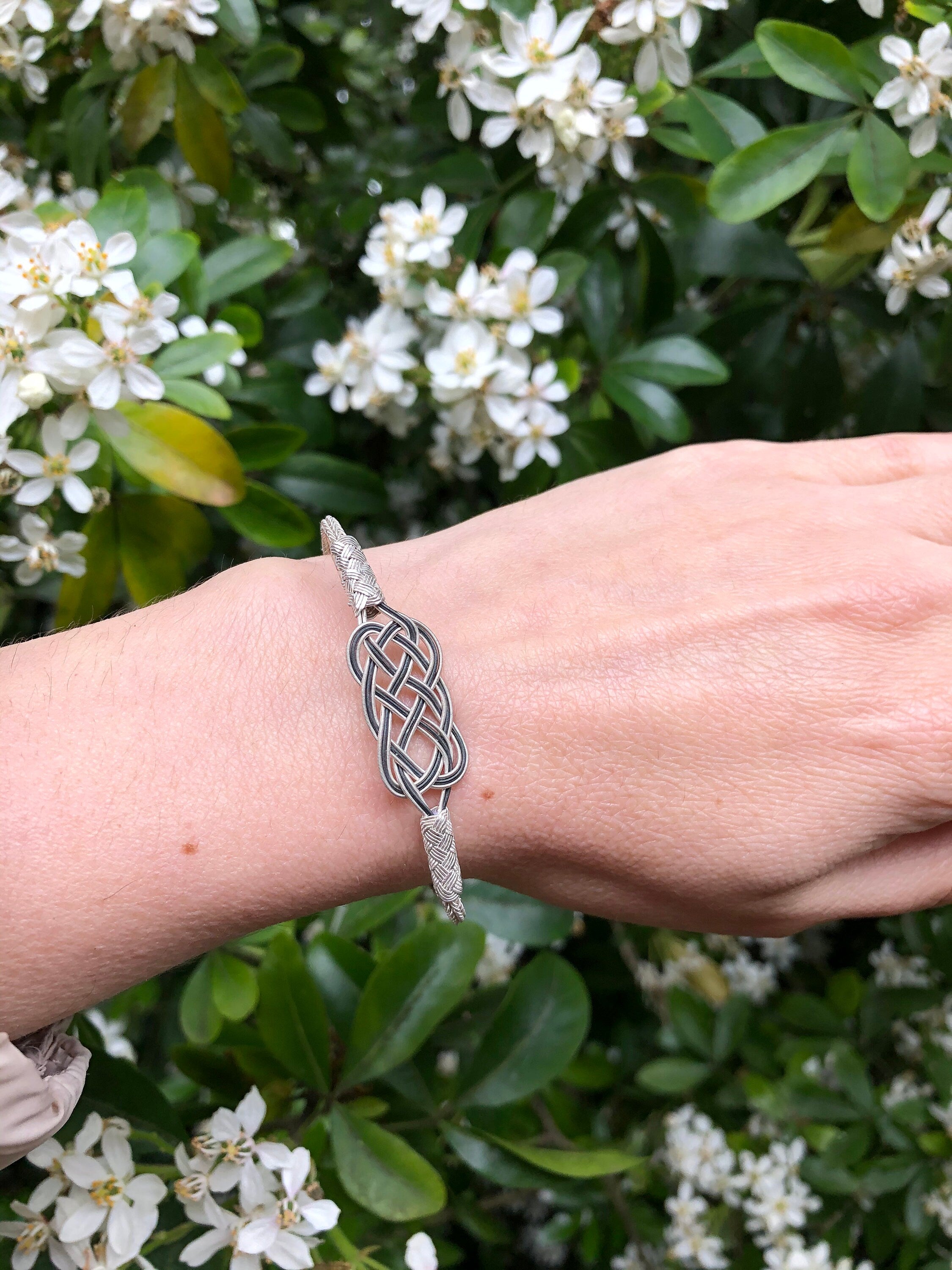 Silver Braided Band