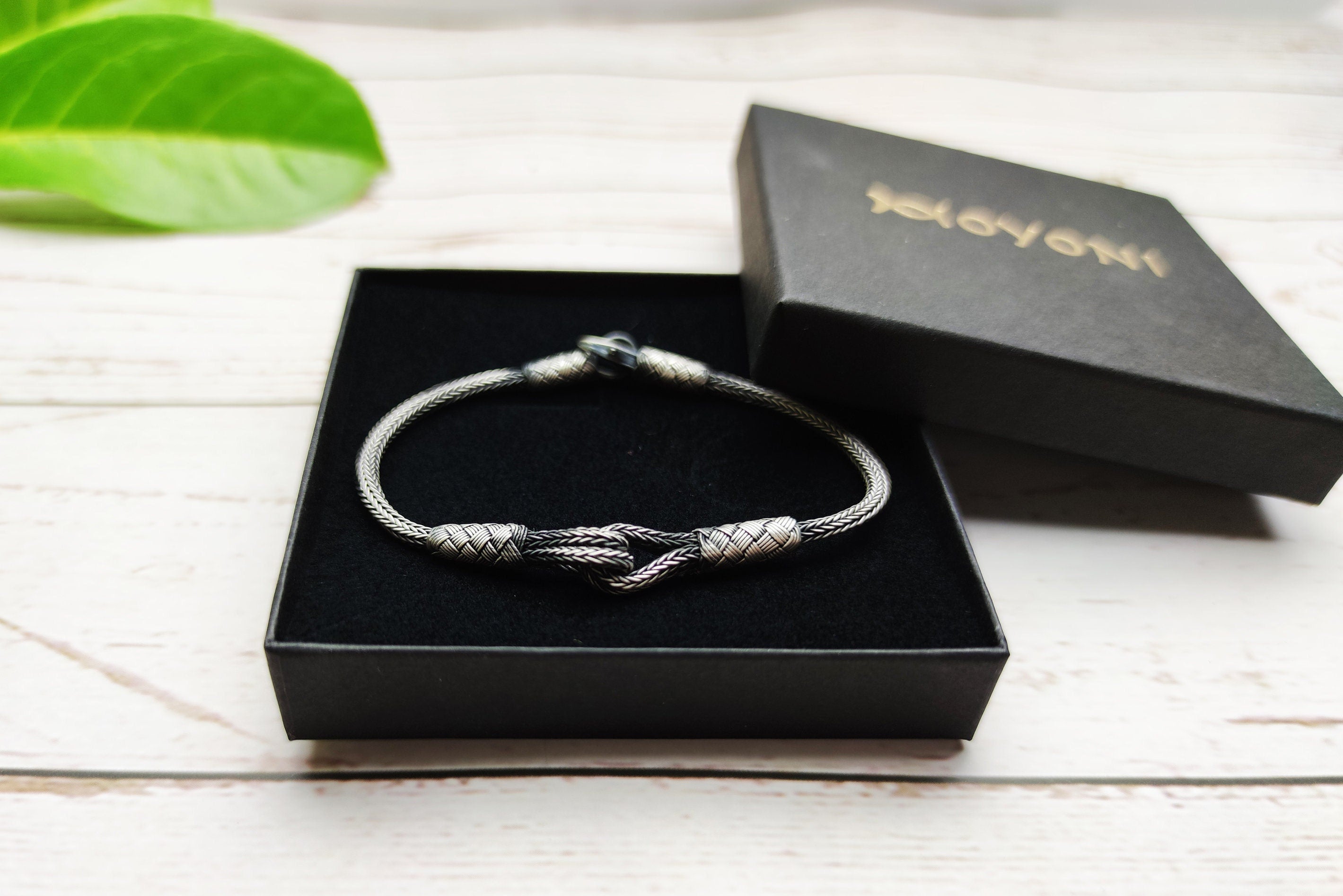 Sterling Silver HANDMADE BRACELET, Thin Silver Bracelet, Unique Design Bracelet, Dainty Bracelet, Unisex Bracelet