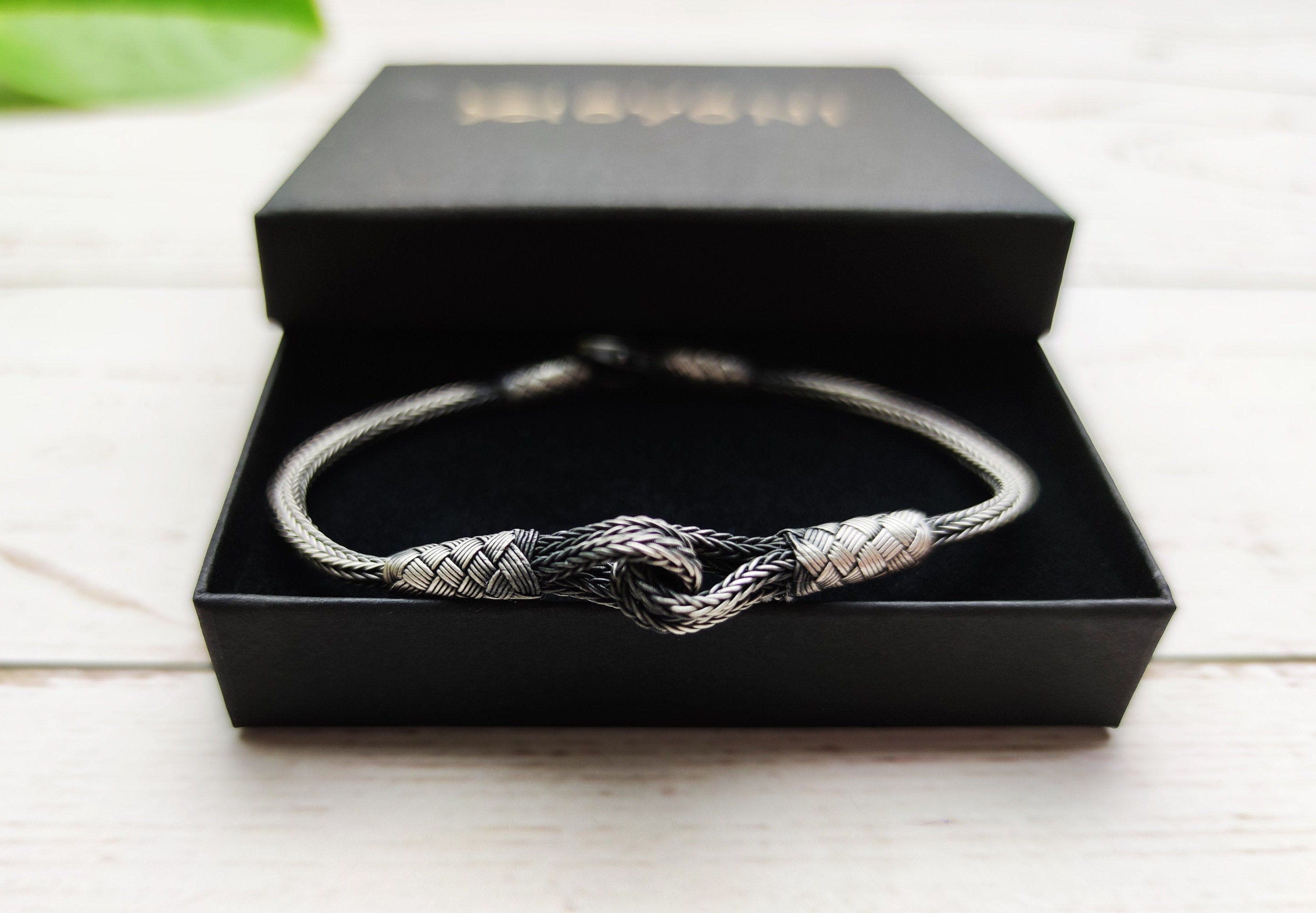 Sterling Silver HANDMADE BRACELET, Thin Silver Bracelet, Unique Design Bracelet, Dainty Bracelet, Unisex Bracelet