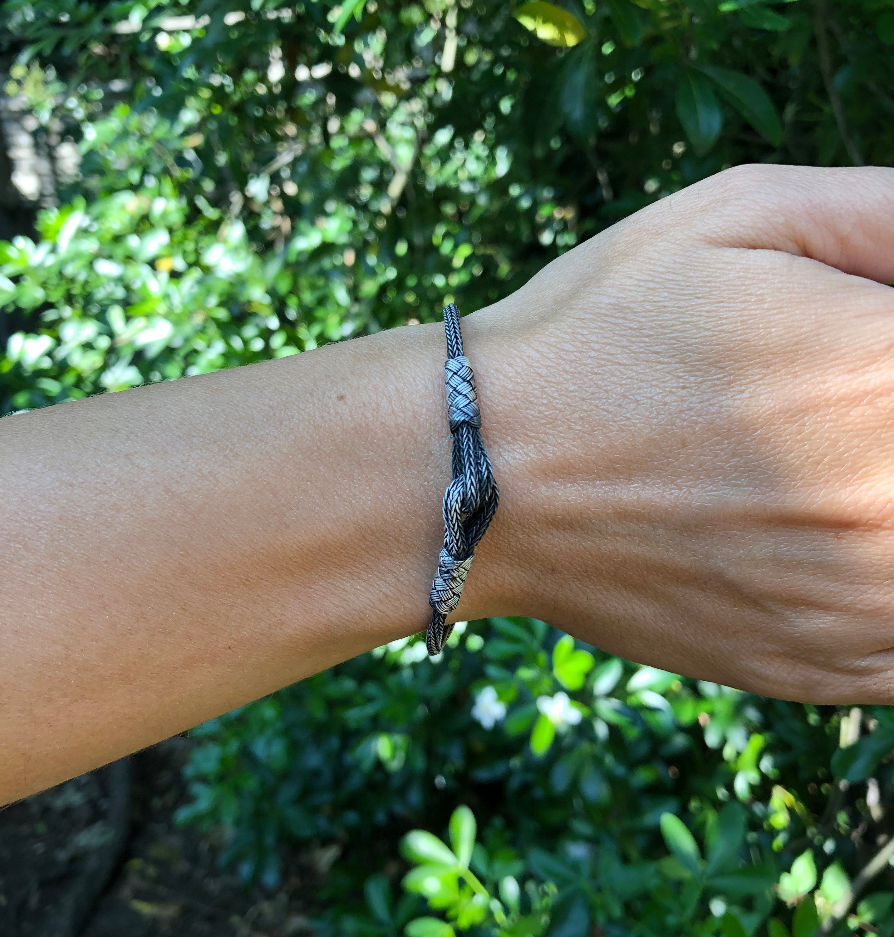 Sterling Silver HANDMADE BRACELET, Thin Silver Bracelet, Unique Design Bracelet, Dainty Bracelet, Unisex Bracelet