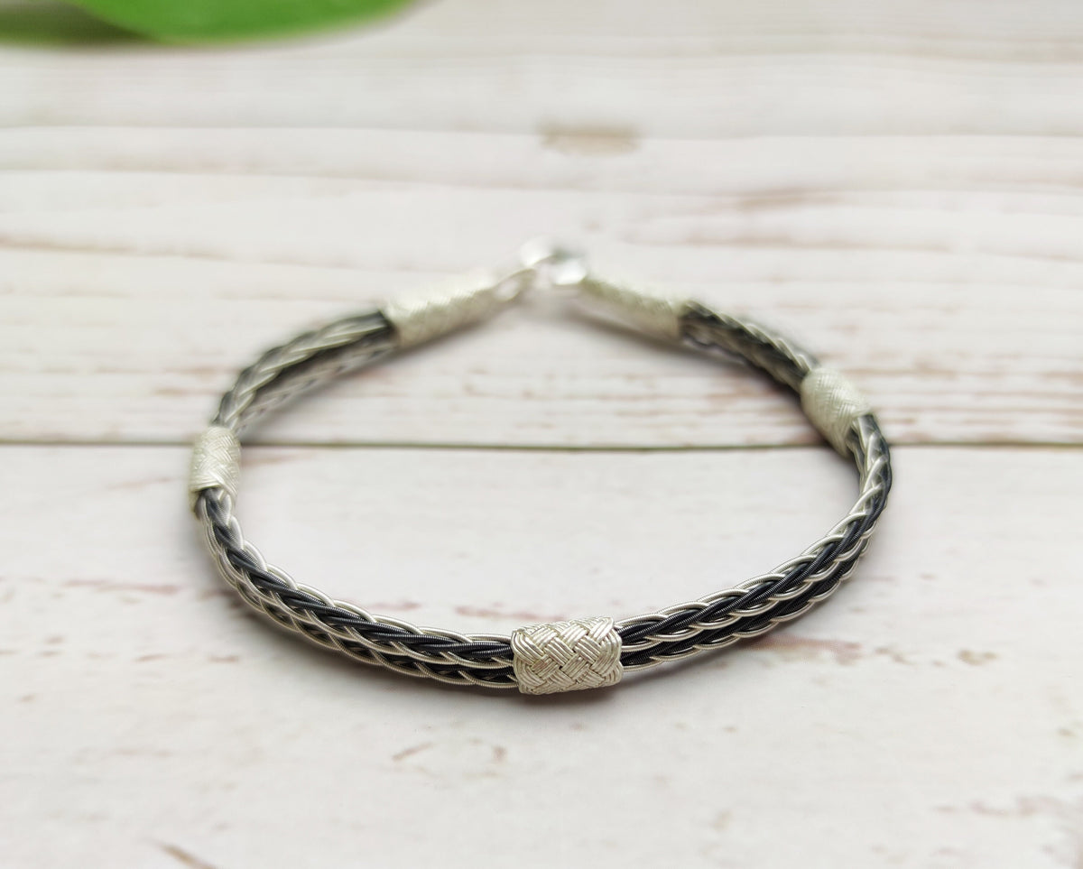 Luxurious Silver Initial Bracelet, Silver Bracelet, PERSONALISED BRACELET, Stacking Bracelet, Birthstone bracelet available at Moyoni Design