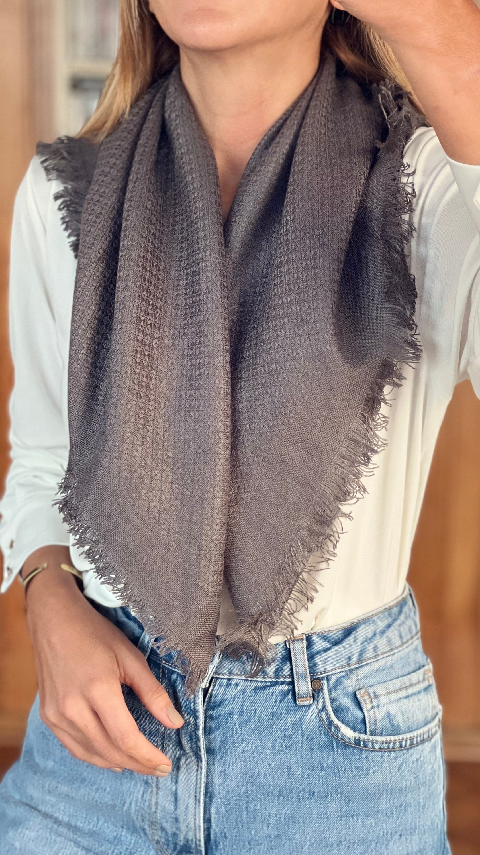 Make a lasting impression with this Cotton Scarf for a Special Gift, perfect for both gift-giving and personal use.