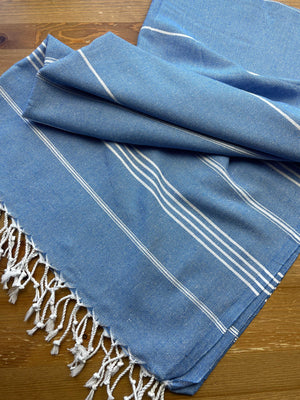 Elegant Turkish Peshtemal Towel, Turkish Bath Towel, Cotton Bath Towel, 100% Cotton Towel, Turkish Towel Beach, Striped Peshtemal, Holiday Towels available at Moyoni Design