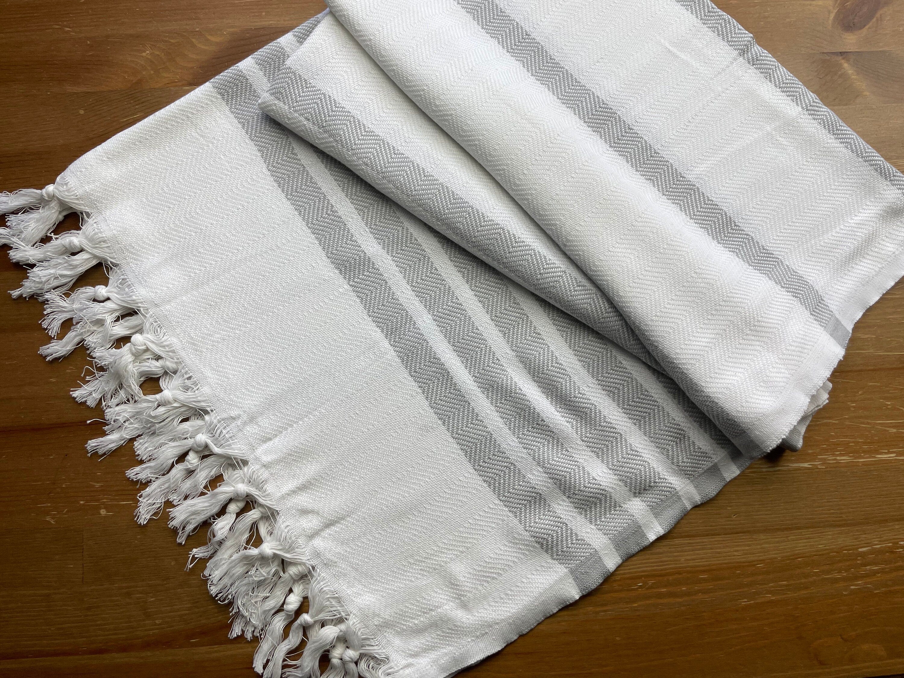 High-Quality Turkish Peshtemal Towel, Soft Bath Towel, Cotton Bath Towel, 100% Cotton Towel, Turkish Towel Beach, Striped Peshtemal, Holiday Towels available at Moyoni Design