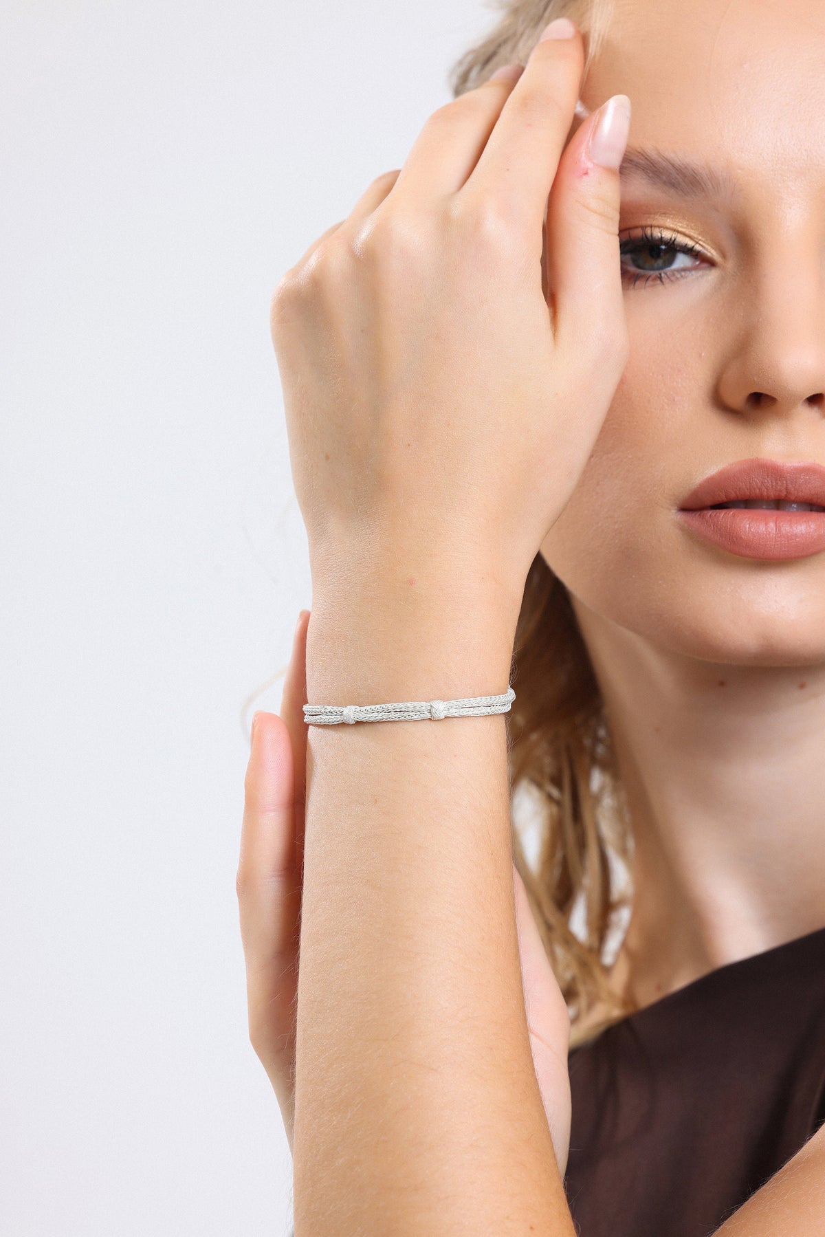 Timeless Elegance Handmade Braided Sterling Silver Bracelet