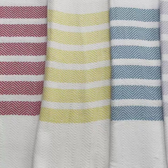 Turkish Peshtemal Towel, Green Soft Cotton Bath Towel, 100% Cotton Towel, Blue, Yellow Towel Beach, Grey Holiday Large Striped Peshtemal