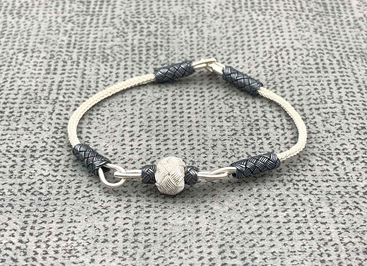 Two Toned Bracelet Silver as Mother's Gift