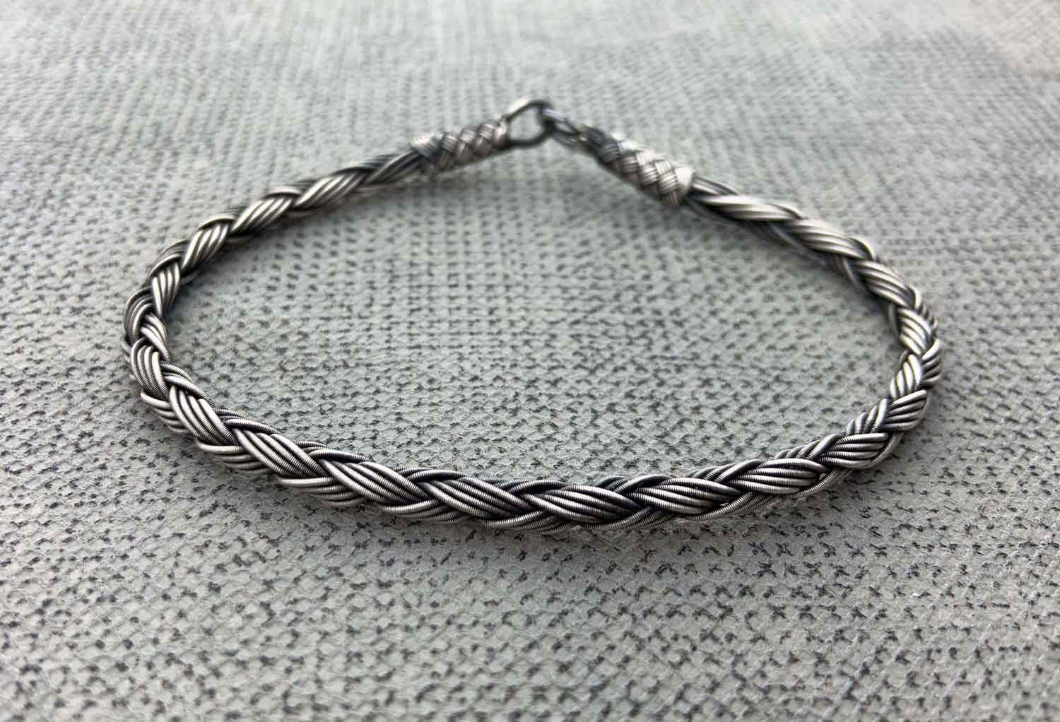 Best Gifts for Men, Handmade Silver Bracelet, Silver Bead Bracelet, Birthday Gift for Boyfriend, Chain Bracelet