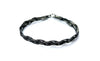BRAIDED SILVER BRACELET, Mens Silver Bracelet, Gift for Husband, Wire Bracelet, Best Gift for Men