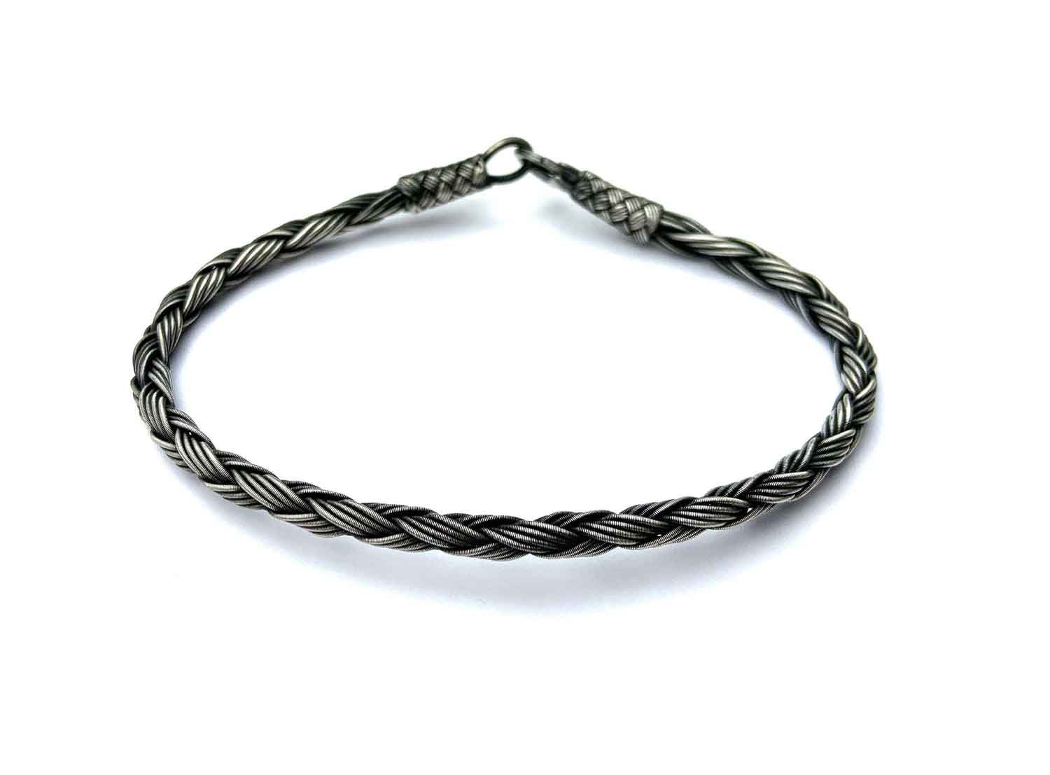 Best Gifts for Men, Handmade Silver Bracelet, Silver Bead Bracelet, Birthday Gift for Boyfriend, Chain Bracelet