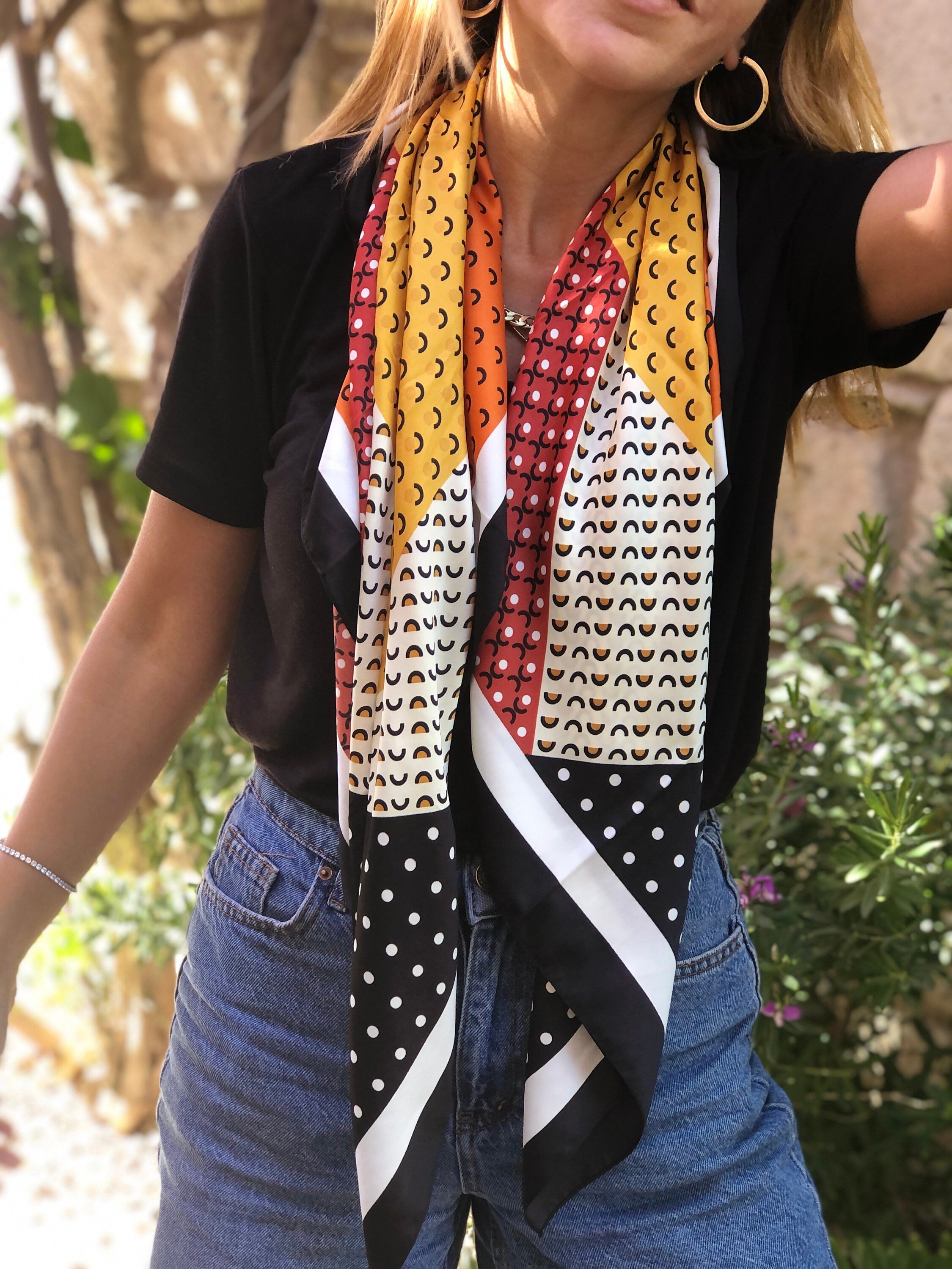 Get the best gift for women this year - a handmade satin scarf! These unique and stylish scarves are perfect for any occasion, and they are made with love and care.