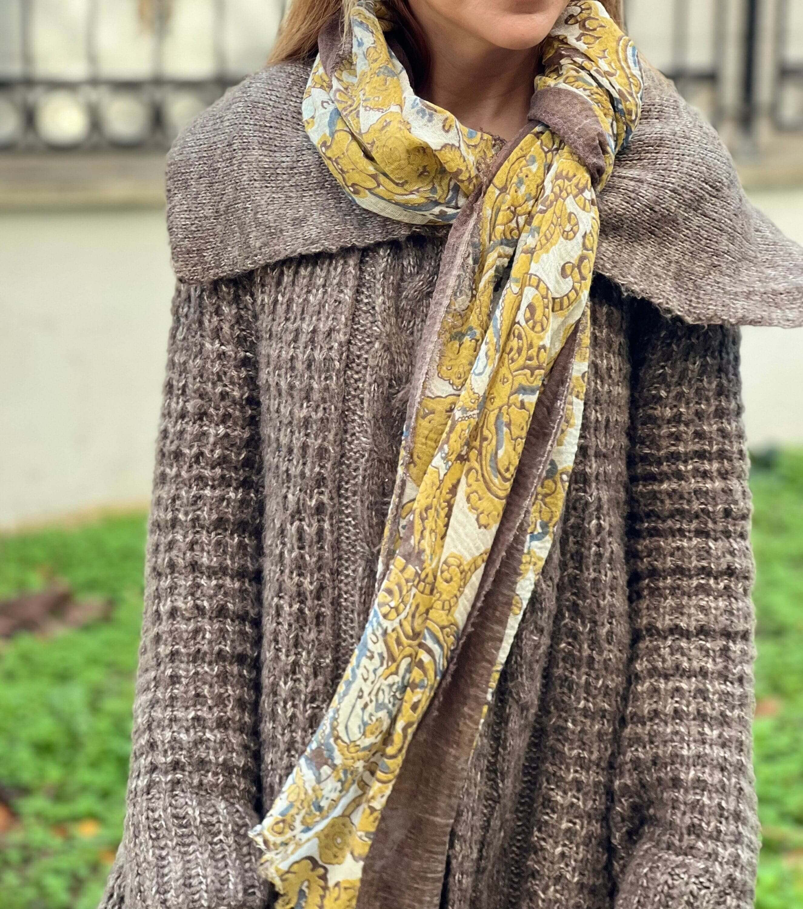 Looking for a soft, cozy scarf to keep you warm this winter? Our soft cotton scarf is perfect for you!