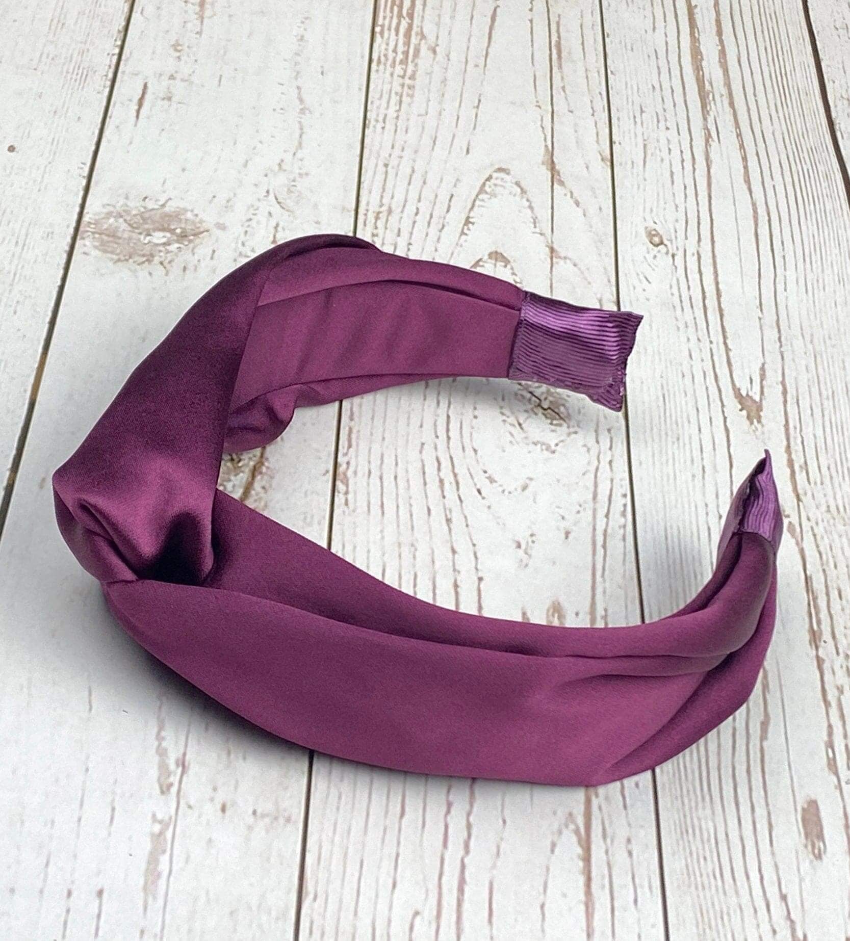 Make a bold statement with our maroon color headband and add some personality to your everyday style. It is the perfect birthday gift for someone special!