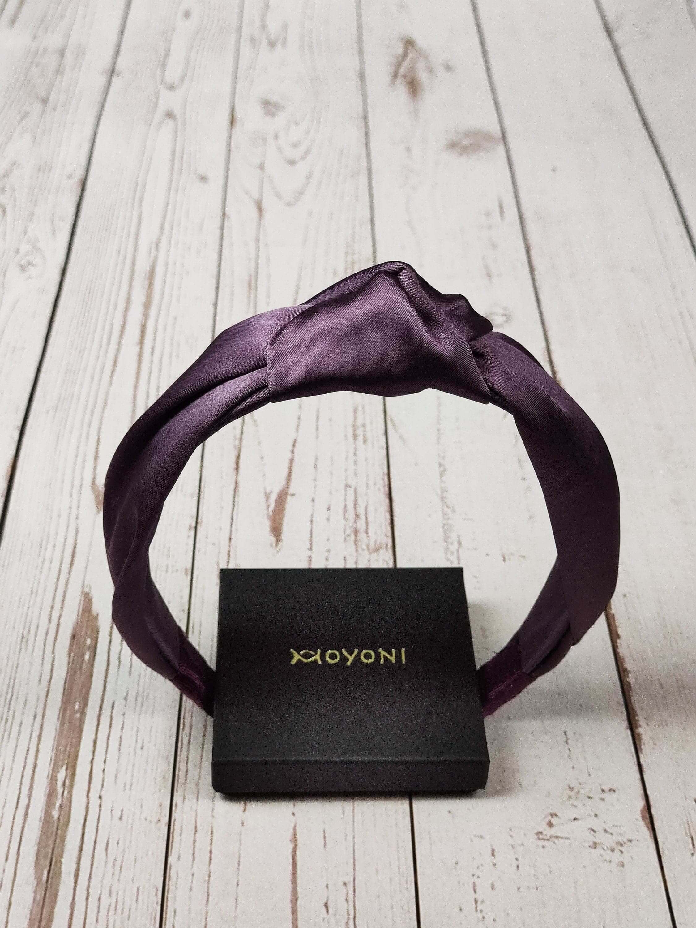 Find the perfect lilac satin headband to flatter your elfin features! This stylish headband is made from soft and luxurious satin fabric and will keep your hair looking neat and tidy all day long.