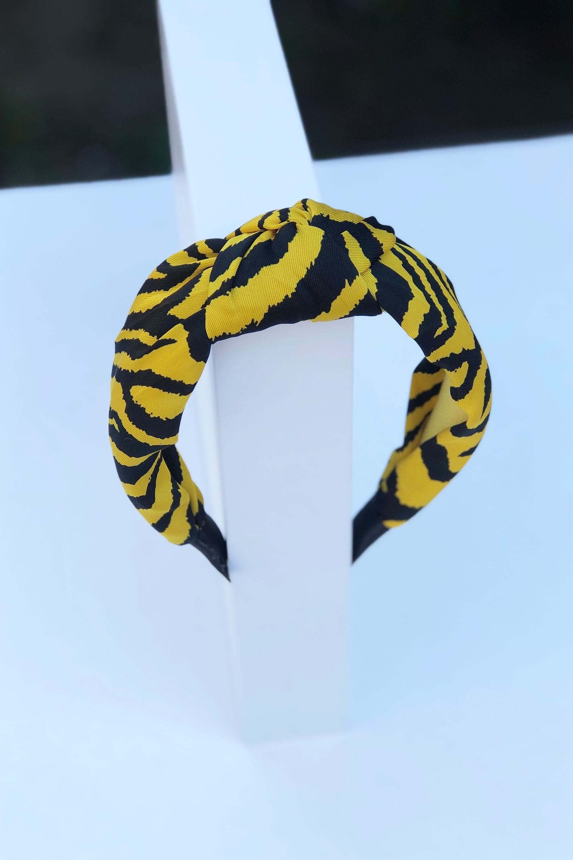Stay stylish and on-trend with this must-have women&#39;s headband, designed in a fun zebra pattern and finished with a padded band for comfort.