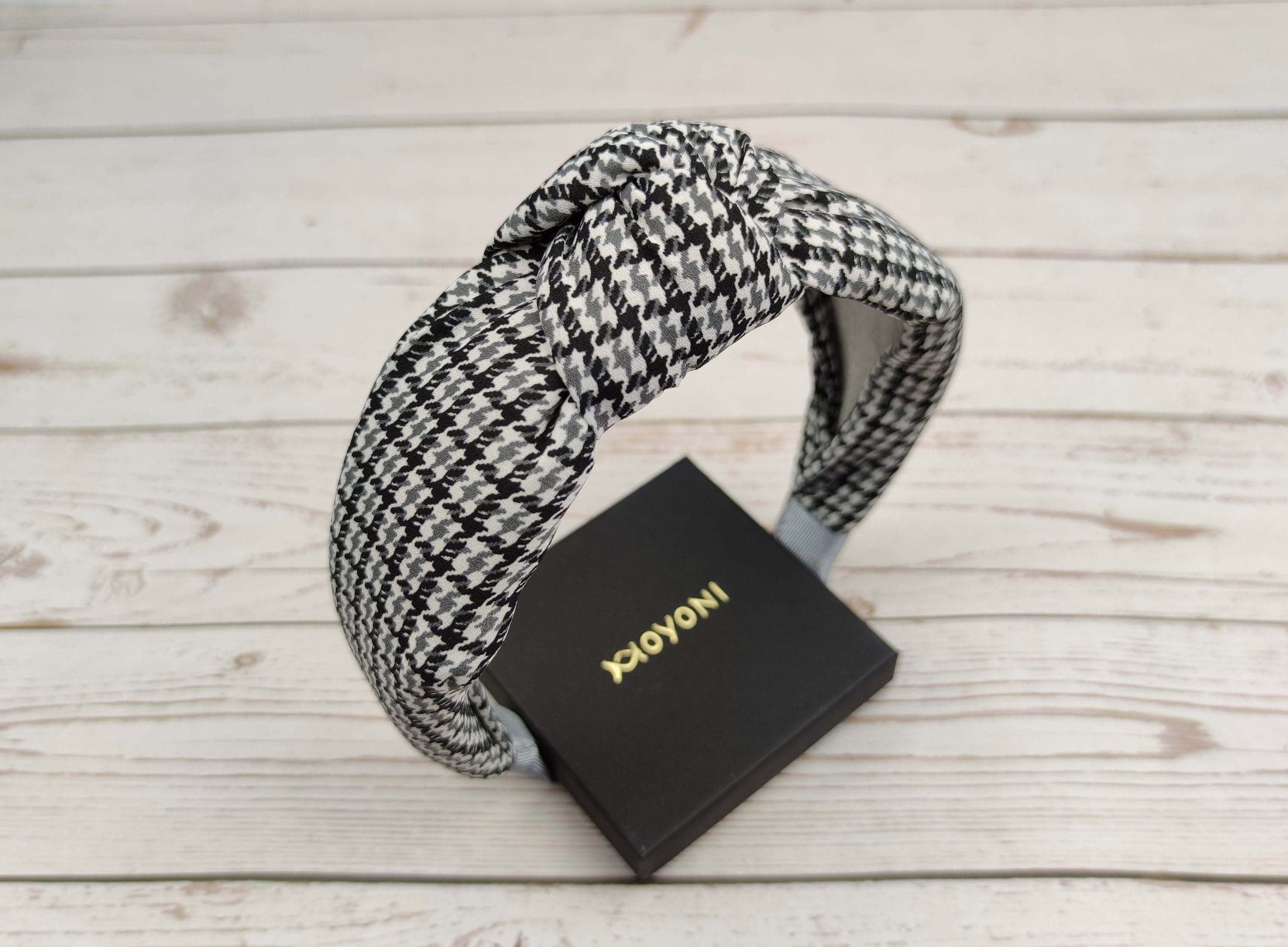 Whether you are looking for a twisted headband to add a little flair to your outfit or a wide headband to cover more hair, Crepe has you covered!