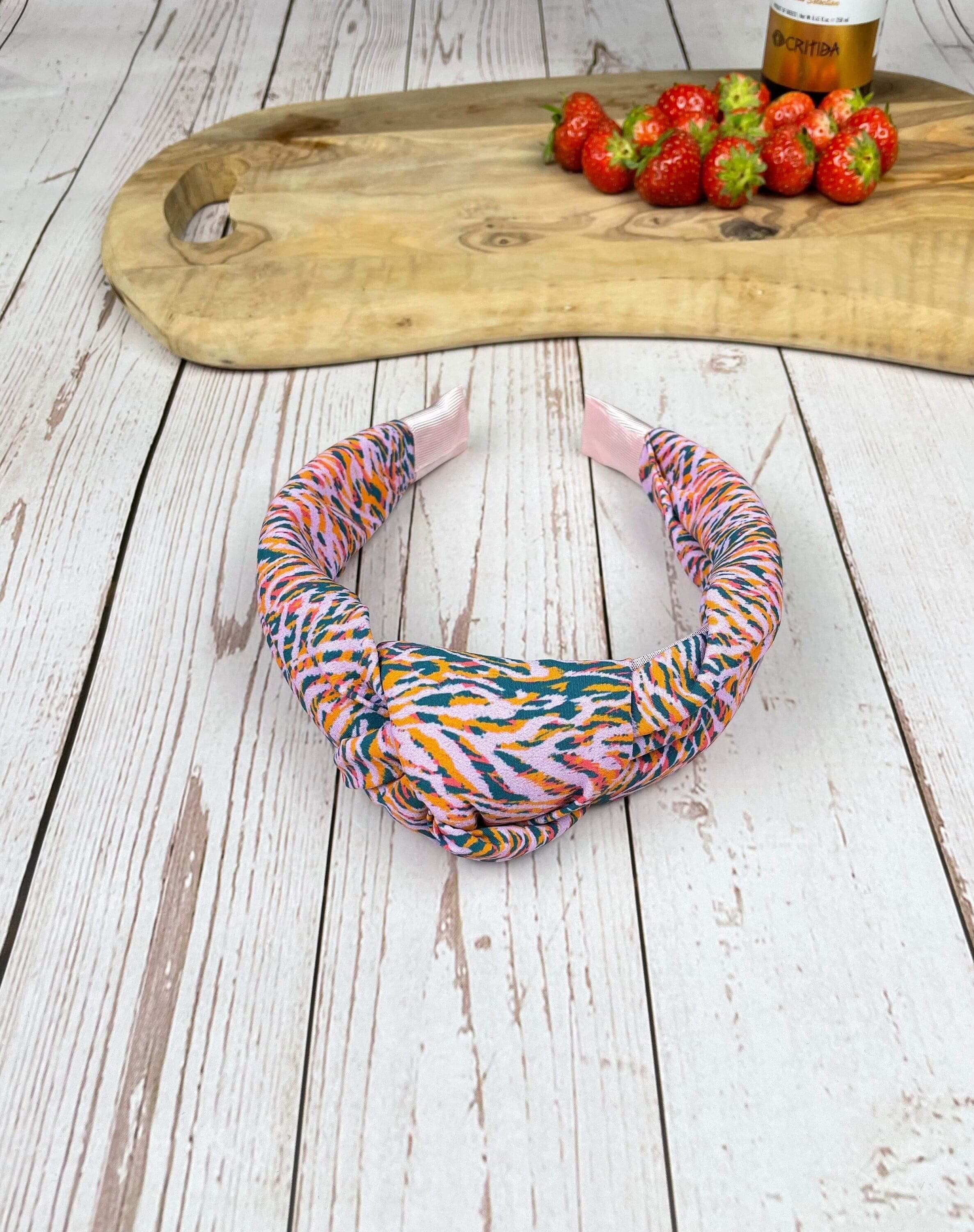 Make a bold fashion statement with this Women Colorful Headband