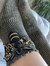 Step up your sock game with these Big Bee Stone Handmade Cotton Socks