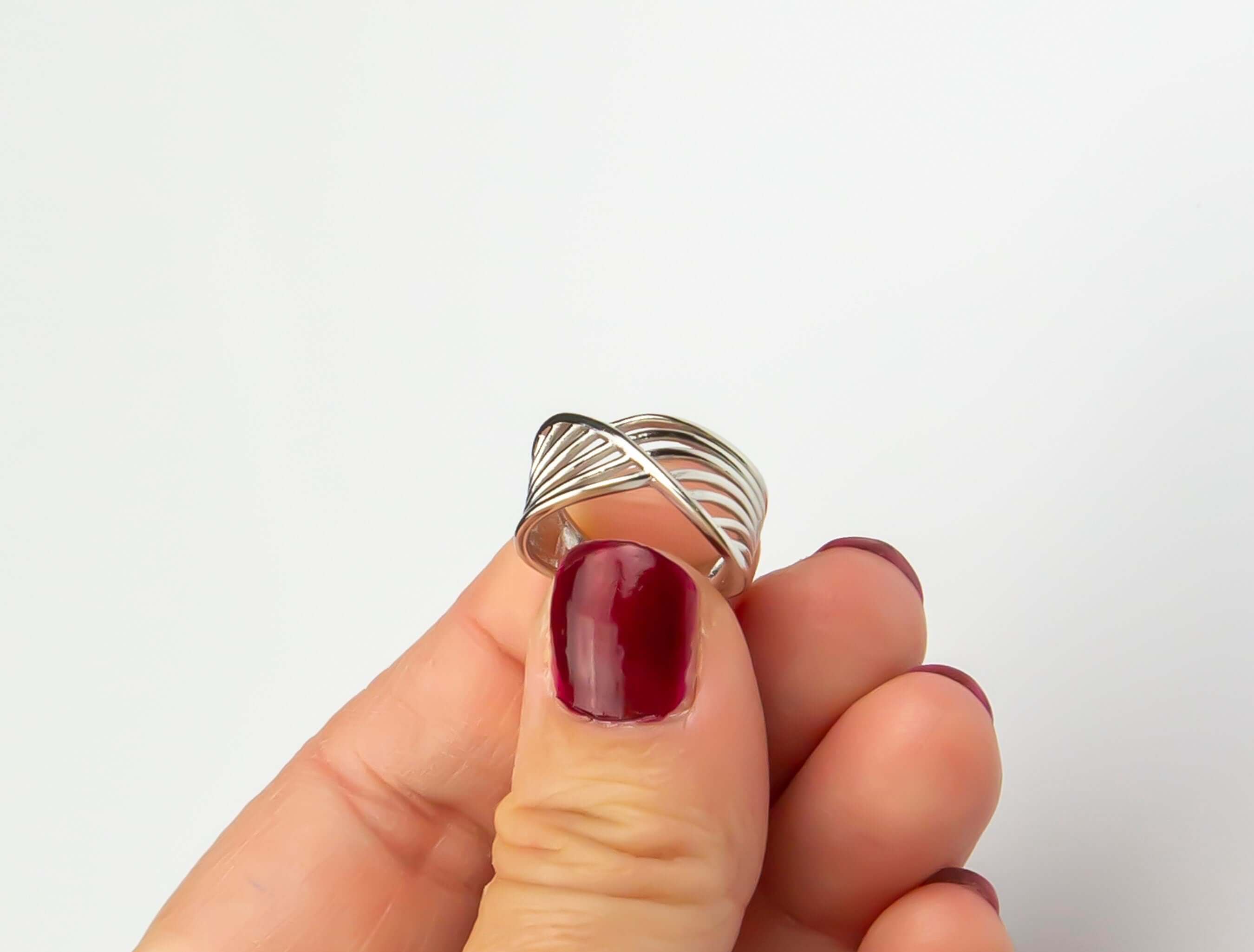 Chunky Silver Ring, Sterling Silver Statement Ring, Ring For Women, Adjustment Ring, Boho Ring, Thumb Ring, Minimalist Ring, Christmas Gifts
