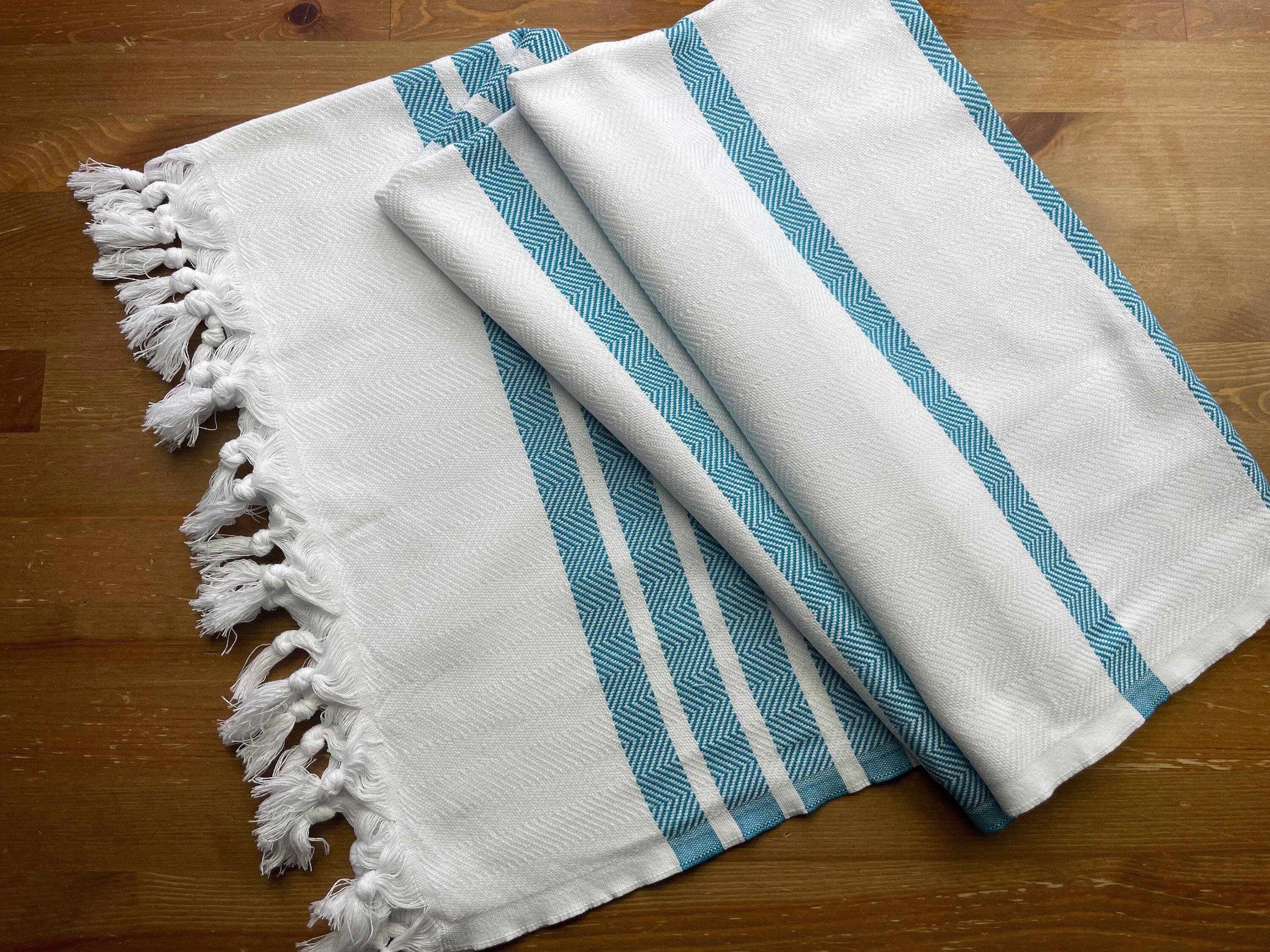 Charming Turkish Peshtemal Towel, Turkish Bath Towel, Cotton Bath Towel, 100% Cotton Towel, Turkish Towel Beach, Striped Peshtemal, Holiday Towels available at Moyoni Design