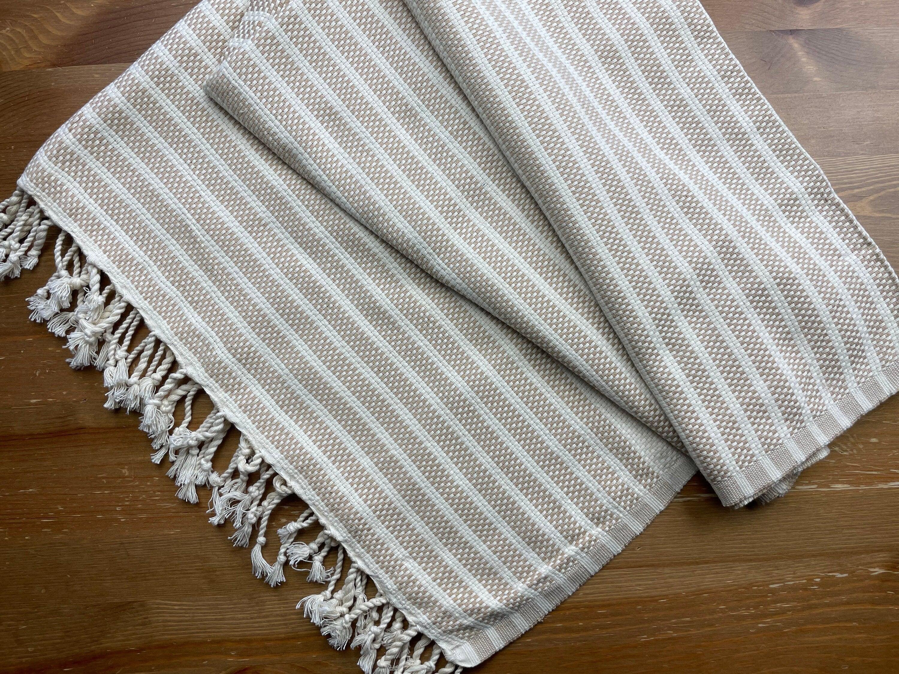 Elegant Turkish Peshtemal Towel, Turkish Bath Towel, Cotton Bath Towel, 100% Cotton Towel, Turkish Towel Beach, Striped Peshtemal, Holiday Towels available at Moyoni Design